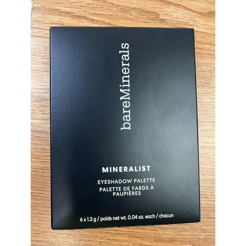 Lot of 2 Bare Minerals Mineralist Eyeshadow Palette Ultra Natural 6 Shades NEW